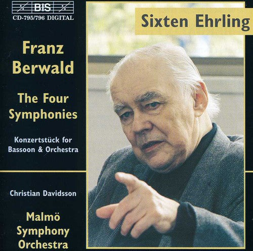 the album cover for Sixten Ehrling - 4 Symphonies Concerto