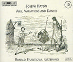 the album cover for Haydn / Brautigam - Complete Keyboard Music 10