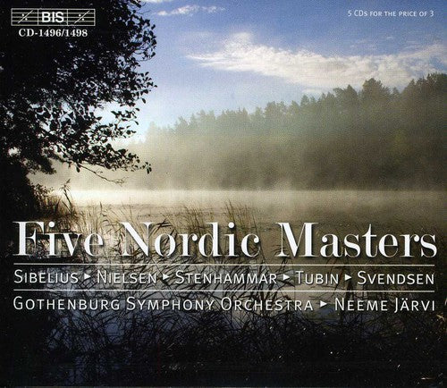 the album cover for Neeme JÃ¤rvi - Five Nordic Masters