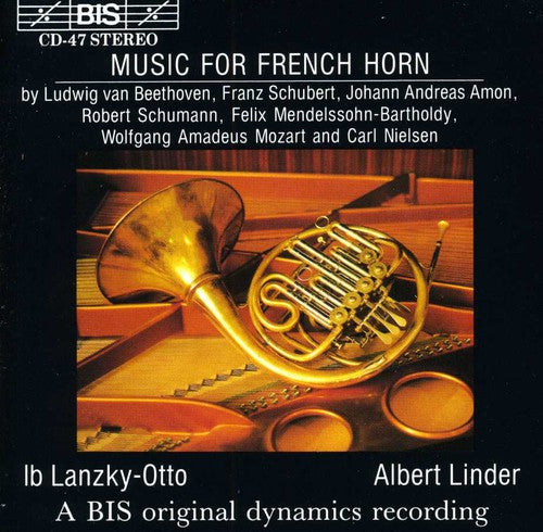 the album cover for Ib Lanzky-Otto - Music for French Horn
