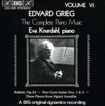 the album cover for Eva Knardahl - Ballade / Peer Gynt Suites 1 & 2