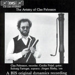 the album cover for CLAS PEHRSSON - Works for Recorder
