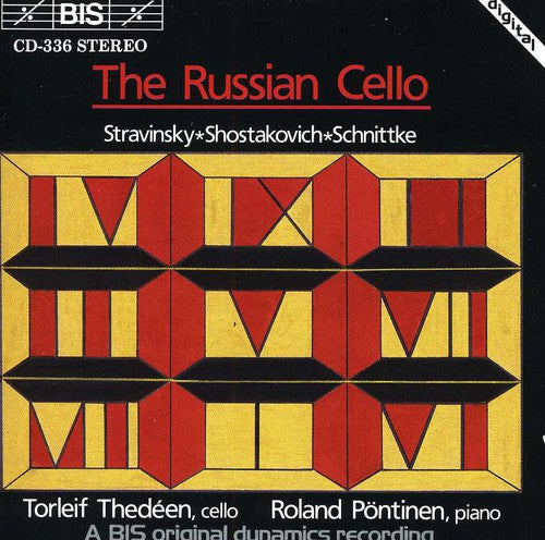 the album cover for ROLAND PONTINEN - Russian Cello 1