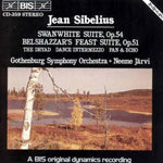 the album cover for Neeme JÃ¤rvi - Swanwhite Suite / Belshazzar's Feast