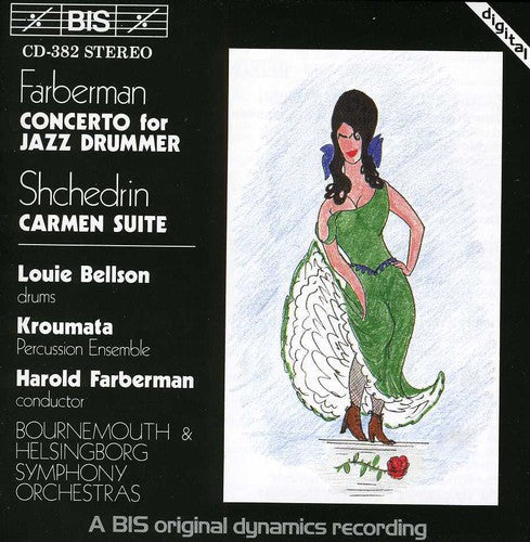 the album cover for Louie Bellson - Carmen Ballet / Concerto for Jazz Drummer & Orch