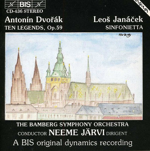 the album cover for Neeme JÃ¤rvi - Ten Legends Op59
