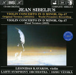 the album cover for Leonidas Kavakos - Violin Concerto
