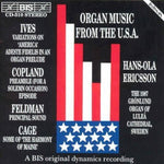 the album cover for HANS-OLA ERICSSON - Organ Music from the U.S.A. / Various