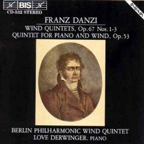 the album cover for Berlin Philharmonic Wind Ensemble - Wind Quintets in G Op67