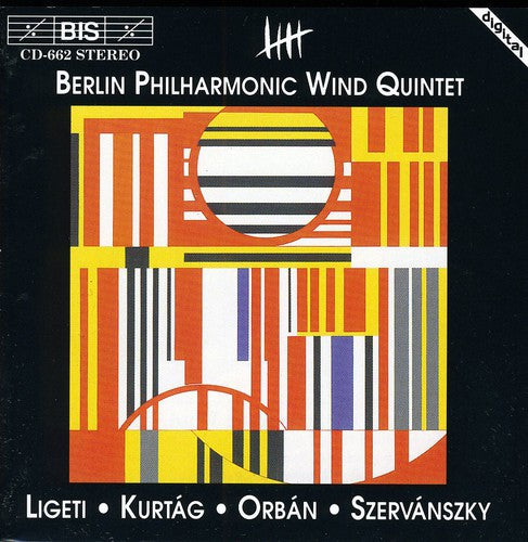 the album cover for Berlin Philharmonic Wind Ensemble - Hungarian Music for Winds / Various