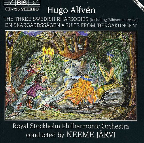 Neeme Järvi - 3 rapsodias suecas (CD)