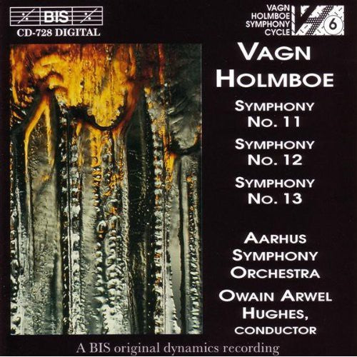 the album cover for Owain Arwel Hughes - Symphonies 11 12 13