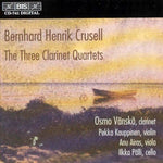 the album cover for Pekka Kauppinen - 3 Clarinet Quartets