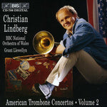 the album cover for CHRISTIAN LINDBERG - American Trombone Concertos 2 / Various