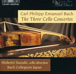 Hidemi Suzuki - 3 violonchelos Cti: WQ.170; WQ.171; WQ.172 (CD)