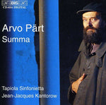 Jean-Jacques Kantorow - Summa for String Orchestra (CD)