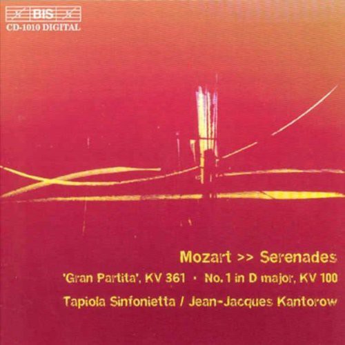 the album cover for JEAN-JACQUES KANTOROW - Serenades 1