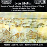 the album cover for Jaakko Kuusisto - Complete Youth Production for Violin & Piano 2