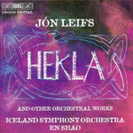 the album cover for En Shao - Hekla & Other Orchestral Works