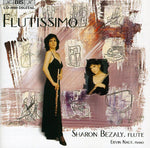 the album cover for Sharon Bezaly - Flutissimo: Bezaly Plays Virtuoso Flute Music