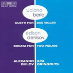 the album cover for Ilya Gringolts - Duetti Per Due Violini / Sonata for 2 Violins