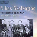the album cover for New Hellenic Quartet - String Quartets 3 & 4