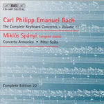 the album cover for Miklos Spanyi - Keyboard Concertos 11