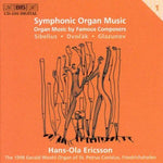 the album cover for HANS-OLA ERICSSON - Symphonic Organ Music