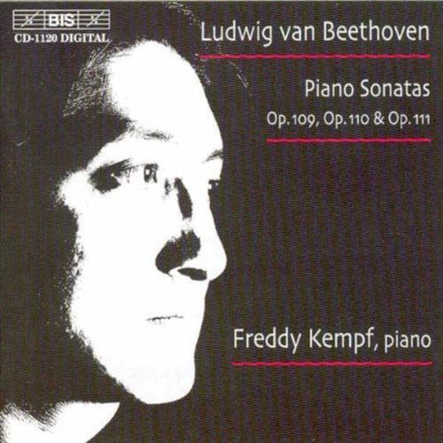 the album cover for Freddy Kempf - Last Piano Sonatas