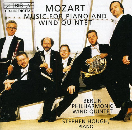 the album cover for Berlin Philharmonic Wind Ensemble - Wind Quintet in E Flat K 452 / Adagio & Allegro