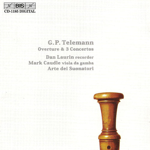 the album cover for DAN LAURIN - Overtures & Concertos
