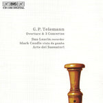 the album cover for DAN LAURIN - Overtures & Concertos