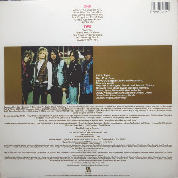 Jason & The Scorchers : Thunder And Fire (LP, Album)