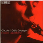 the album cover for Odile Delangle - Historic Saxophone