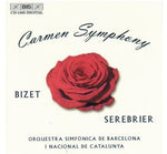 the album cover for José Serebrier - L'arlesienne Suites 1 & 2 / Carmen Symphony