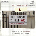 the album cover for Ronald Brautigam - Complete Works for Solo Piano 1