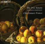 the album cover for London Baroque - French 17th Century Trio Sonatas