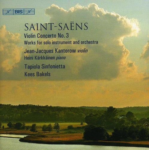 the album cover for JEAN-JACQUES KANTOROW - Violin Concerto 3