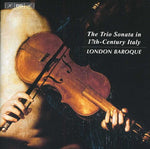 the album cover for London Baroque - Trio Sonata in 17th-Century Italy