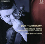 the album cover for Vadim Gluzman - Violin Concerto No 1 / Romance