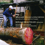 the album cover for Ronald Brautigam - Piano Concertos