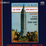 the album cover for Freddy Kempf - Rhapsody in Blue
