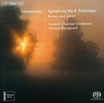 the album cover for K Riisager - Sym No 6 in B minor / Pathetique Op 74