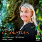 the album cover for Anu Komsi - Coloratura