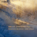 the album cover for Osmo Vanska - Symphonies Nos 1 & 4