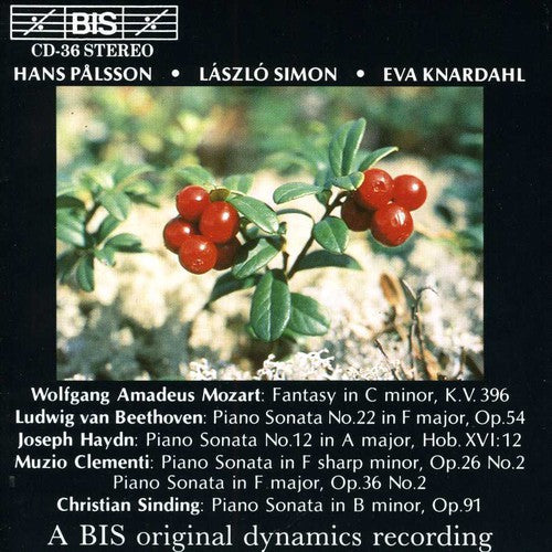 the album cover for Hans Palsson - Fantasy in C