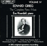 the album cover for Eva Knardahl - 4 Pieces Opus 1 / Poetic Tone Pieces