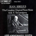 the album cover for Erik T. Tawaststjerna - Piano Works 1
