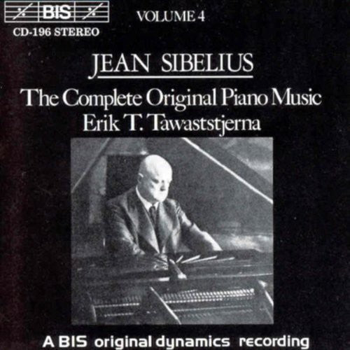the album cover for Erik T. Tawaststjerna - Piano Works 4