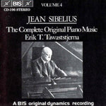 the album cover for Erik T. Tawaststjerna - Piano Works 4